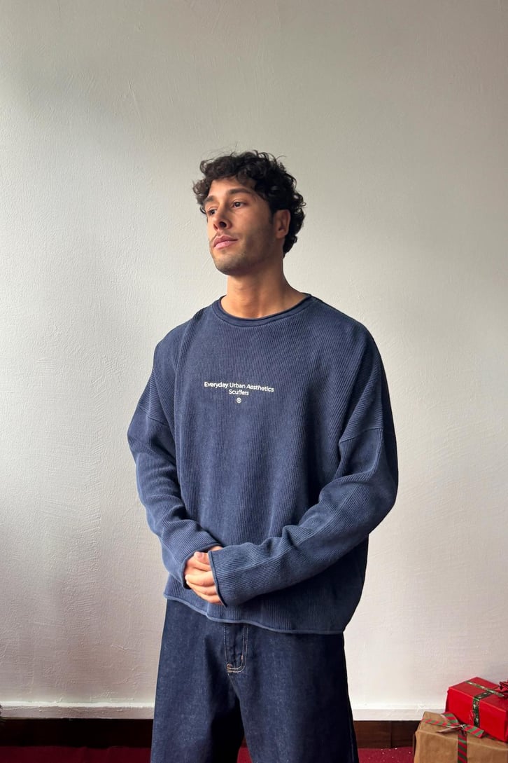 Everyday Baskılı Crop Sweatshirt