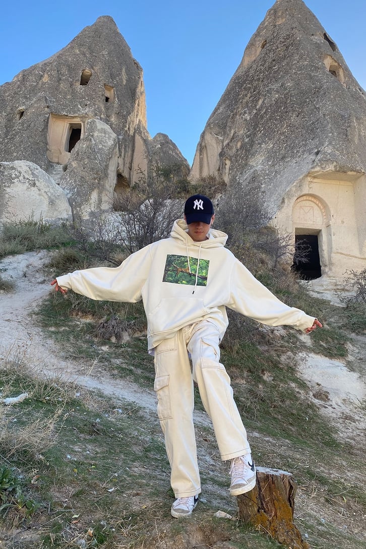 EXTRA OVERSIZE BASIC HOODIE