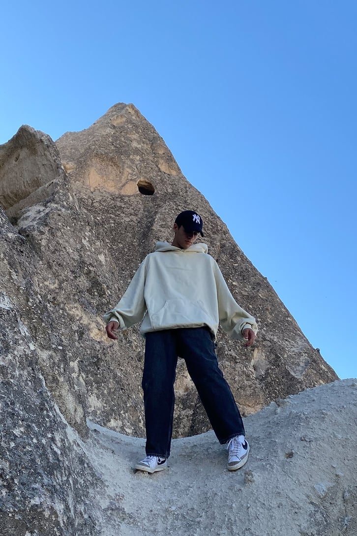 EXTRA OVERSIZE BASIC HOODIE