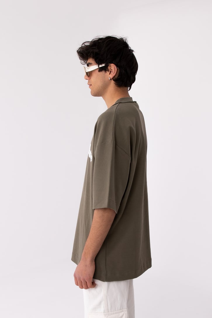 FC1 Flaw Culture Nakışlı Oversize Tshirt