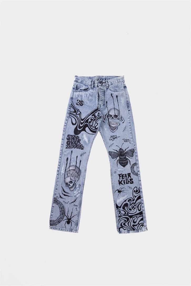 Fear Kill Custom Pants