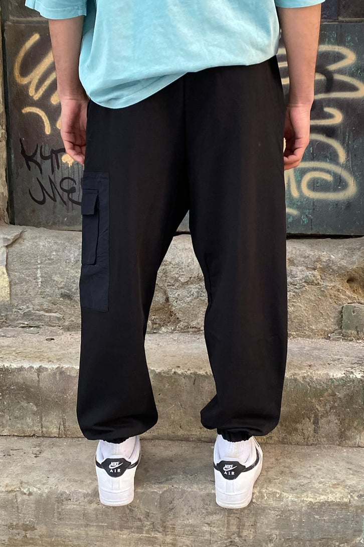 Feel Good Oversize Siyah Jogger Pant