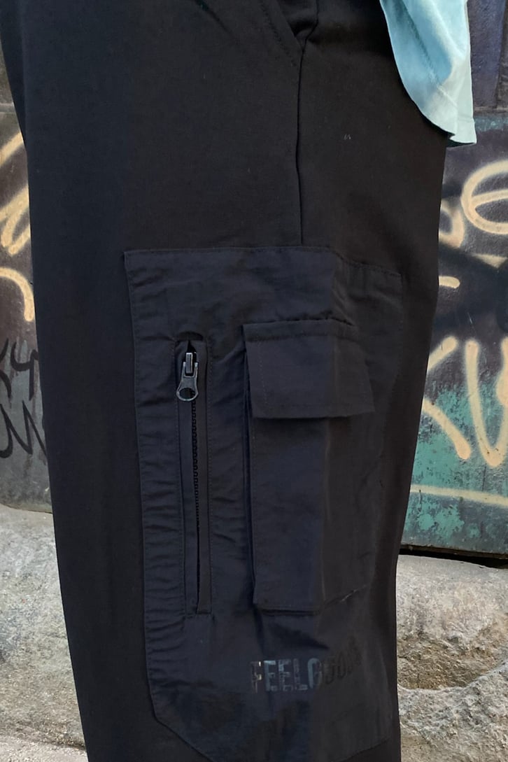Feel Good Oversize Siyah Jogger Pant
