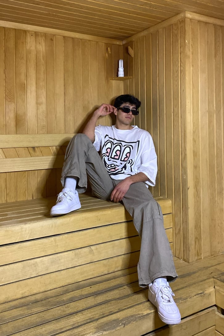 Fermuar Cep Olive Baggy Pant