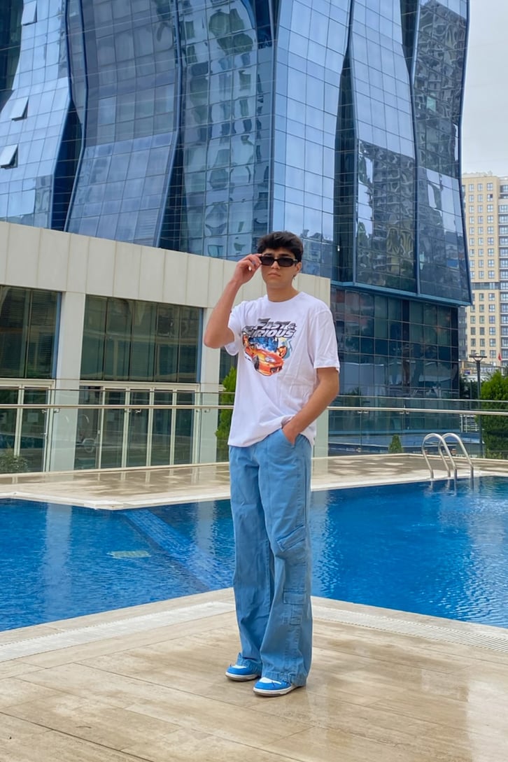 FF Supra Printed Oversize Tshirt