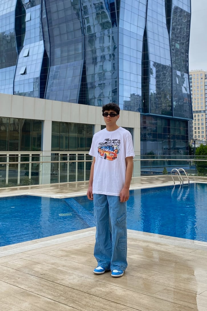 FF Supra Printed Oversize Tshirt