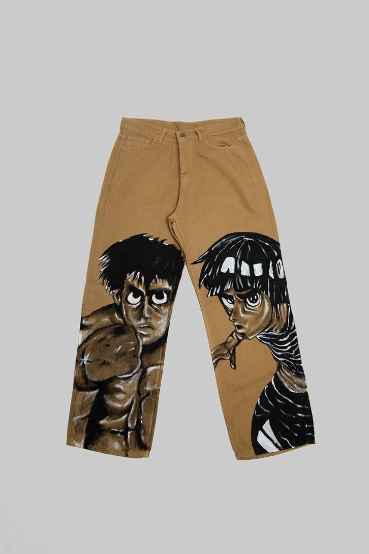 Fighter Painted Custom Pants