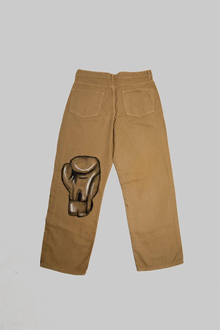 Fighter Painted Custom Pants