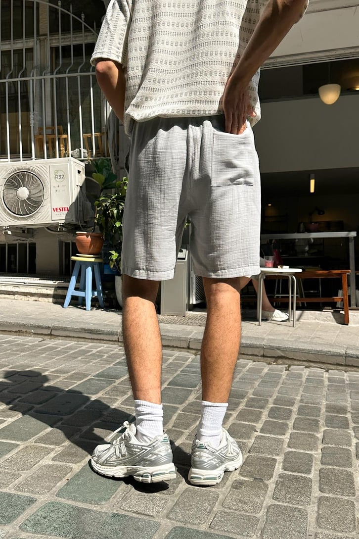Finest Basic Keten Şort