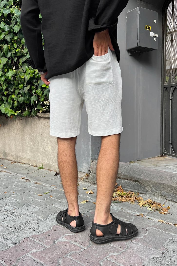 Finest Basic Keten Şort