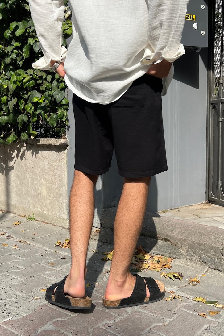 Finest Basic Keten Şort