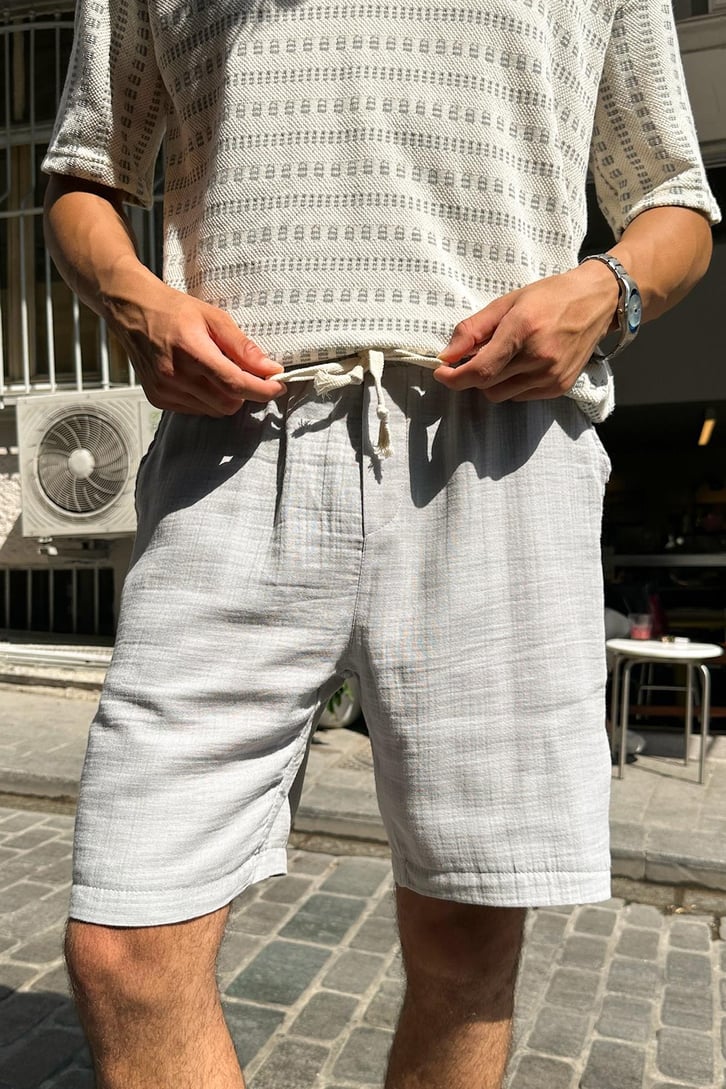 Finest Basic Keten Şort