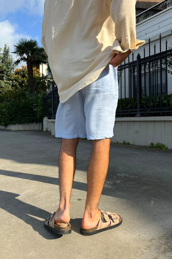 Finest Basic Keten Şort