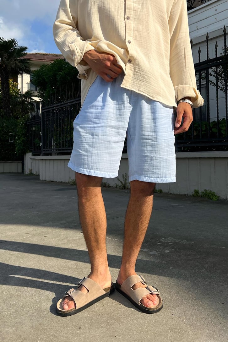 Finest Basic Keten Şort