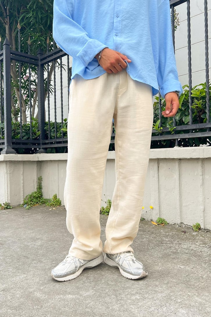 Finest Basic Müslin Pantolon