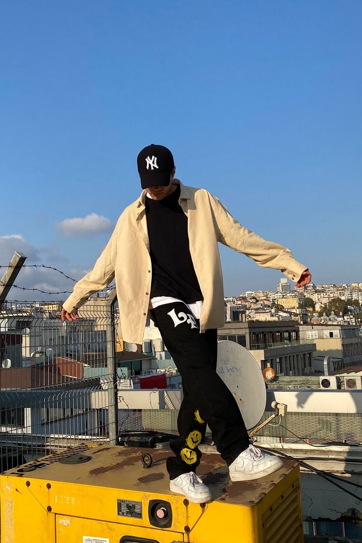 FİTİLLİ KADİFE OVERSIZE GÖMLEK CEKET
