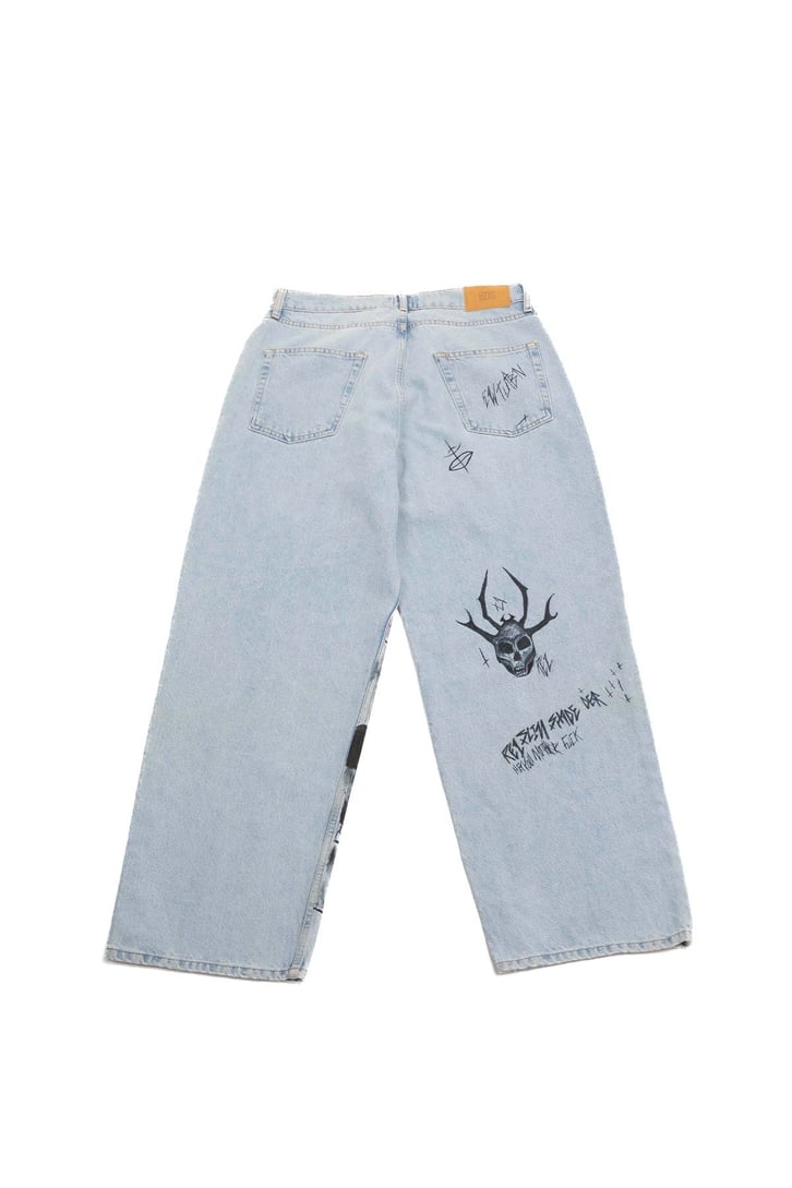 Flame Head Custom Pants