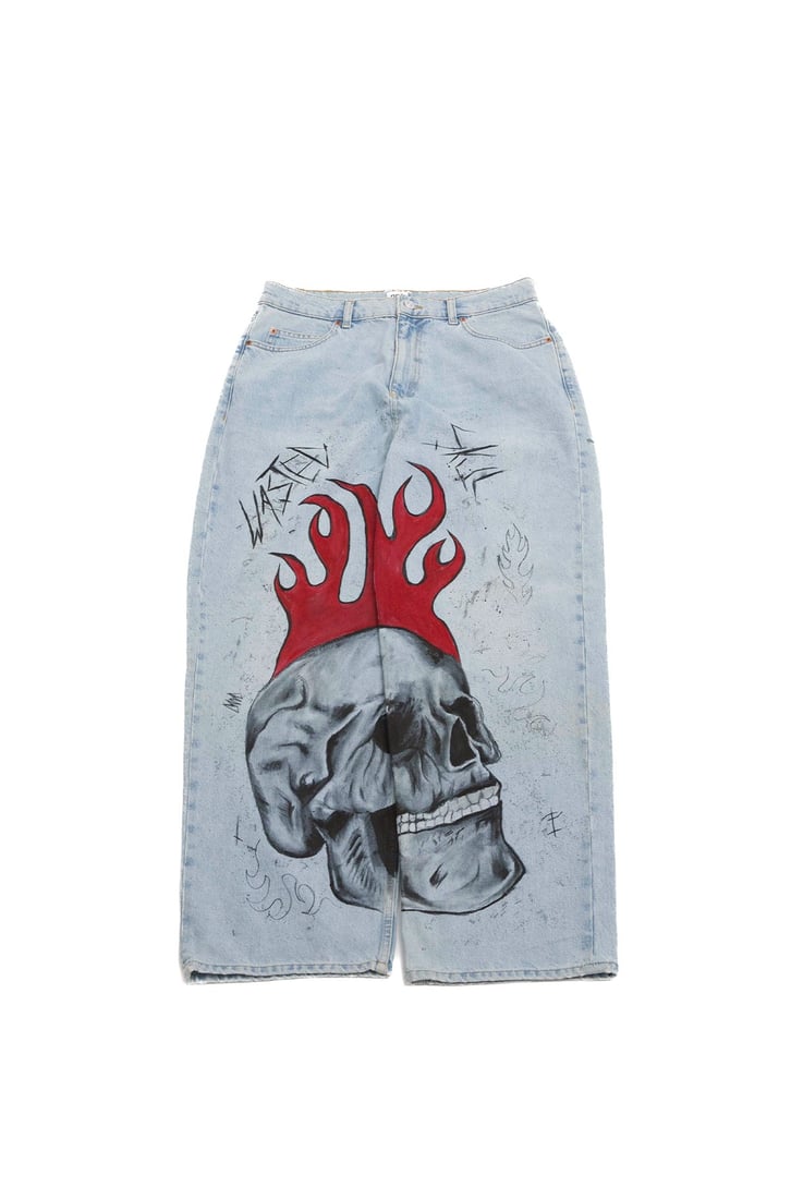 Flame Head Custom Pants