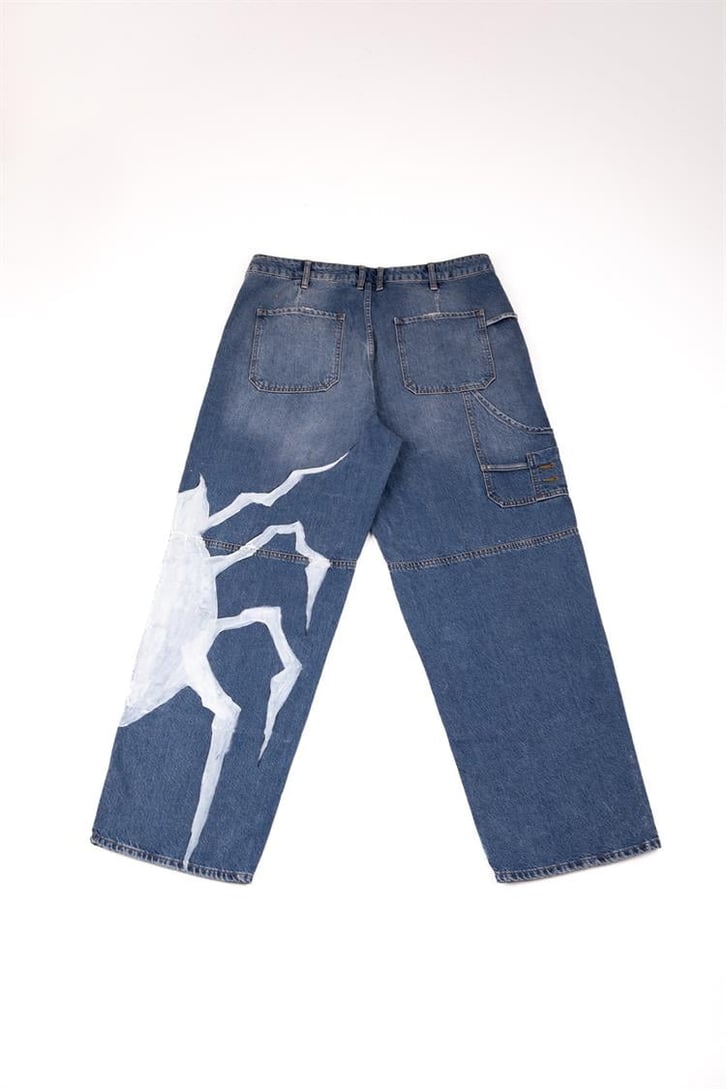 Flaming Skull Custom Pants