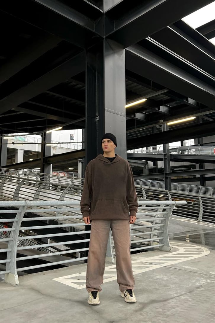Flaw Atelier Basic Acid Oversize Hoodie