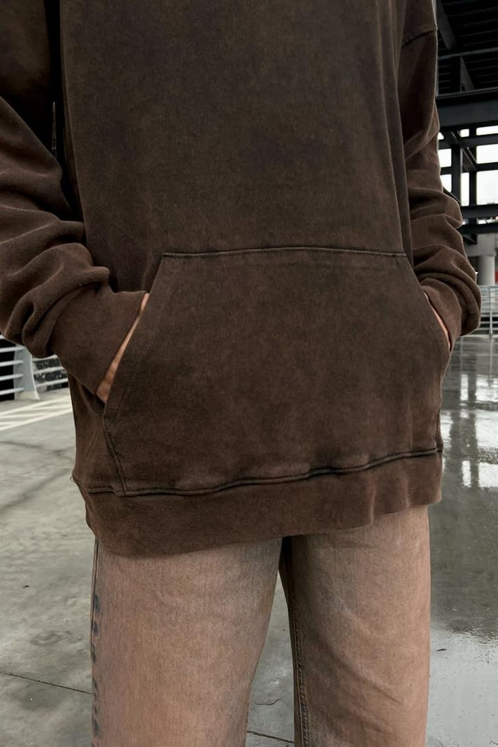 Flaw Atelier Basic Acid Oversize Hoodie