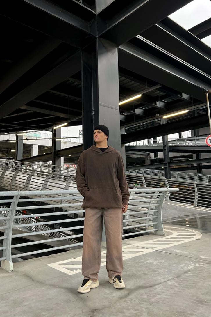 Flaw Atelier Basic Acid Oversize Hoodie