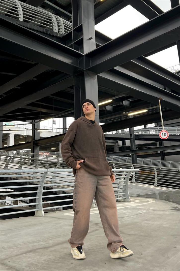 Flaw Atelier Basic Acid Oversize Hoodie
