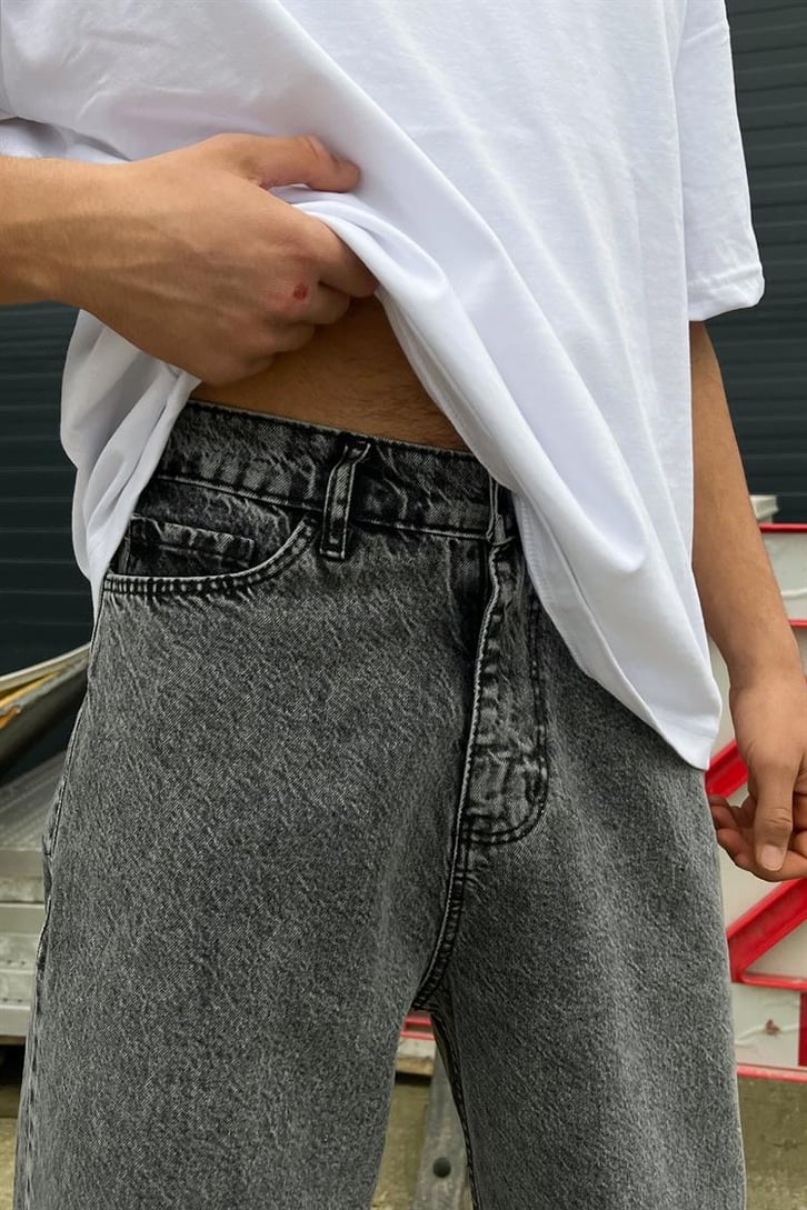 Flaw Atelier Basic Acid Wash Baggy Jean