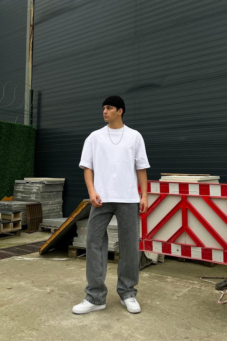Flaw Atelier Basic Acid Wash Baggy Jean