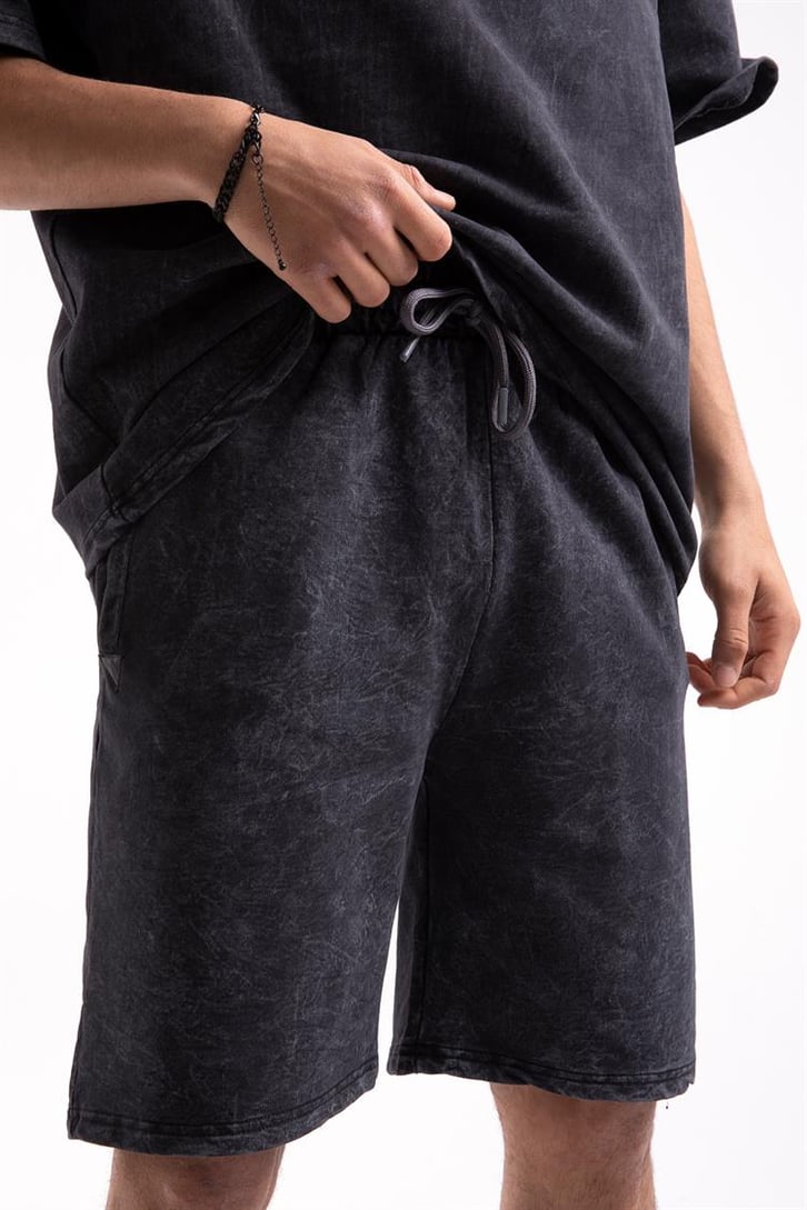 Flaw Atelier Basic Acid Wash Şort