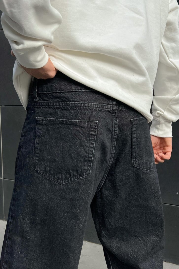 Flaw Atelier Basic Antrasit Baggy Jean