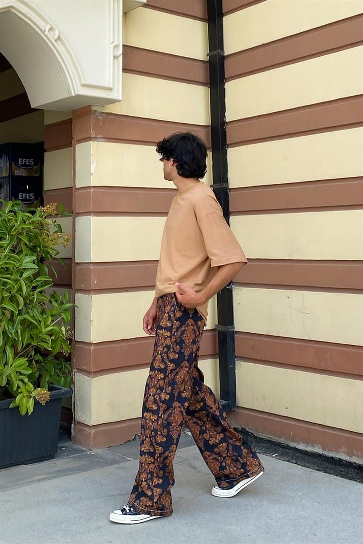 Flaw Atelier Basic Camel Oversize Tshirt