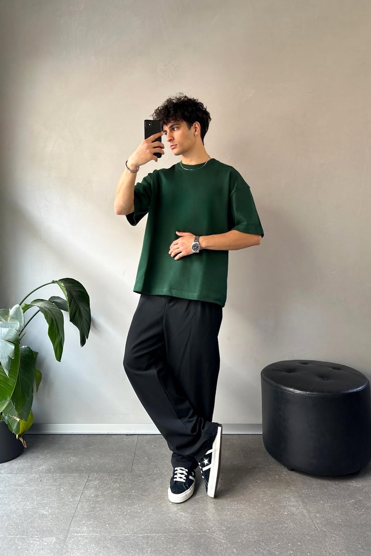 Flaw Atelier Basic Oversize Tişört