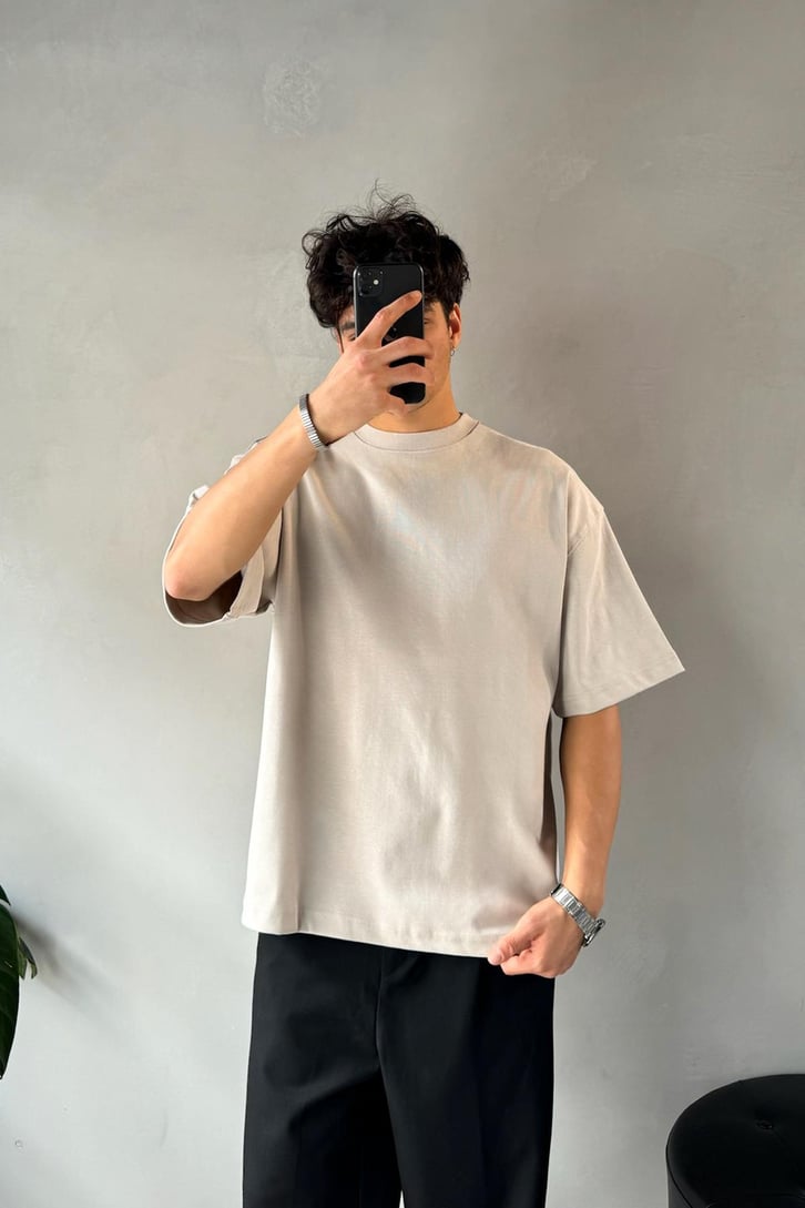 Flaw Atelier Basic Oversize Tişört