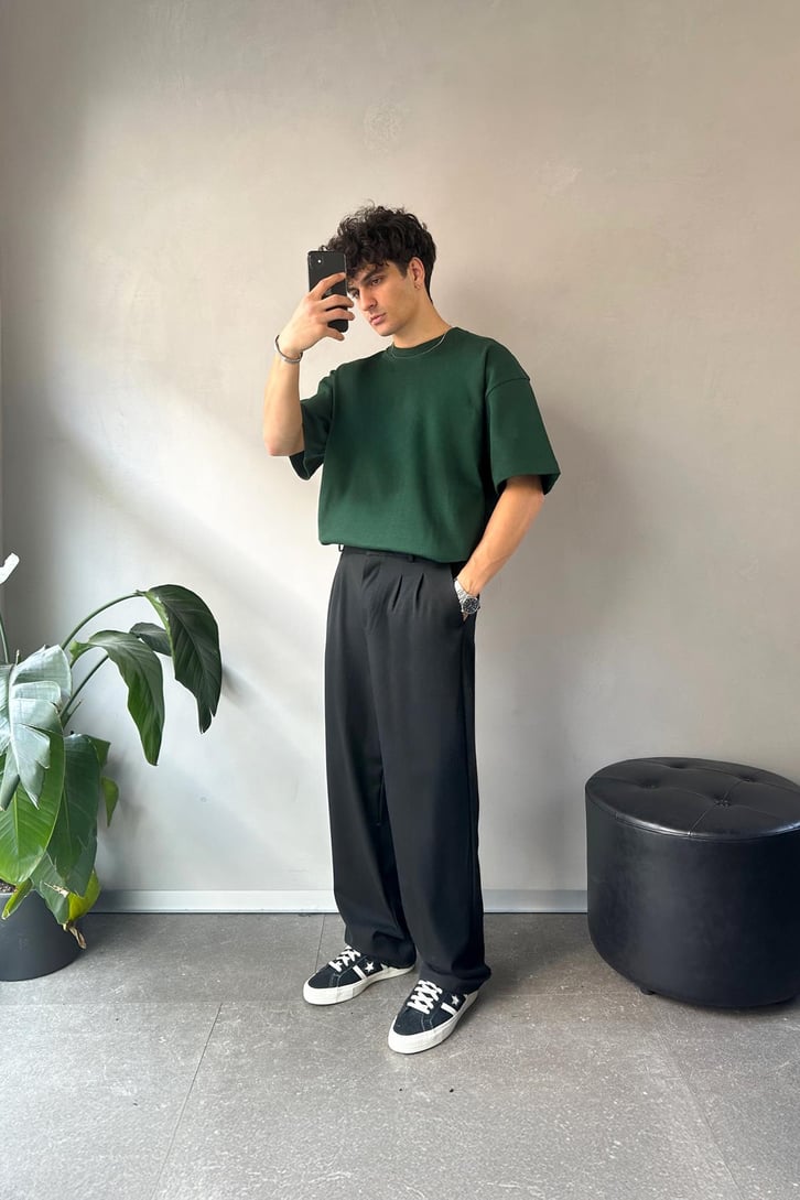 Flaw Atelier Basic Oversize Tişört