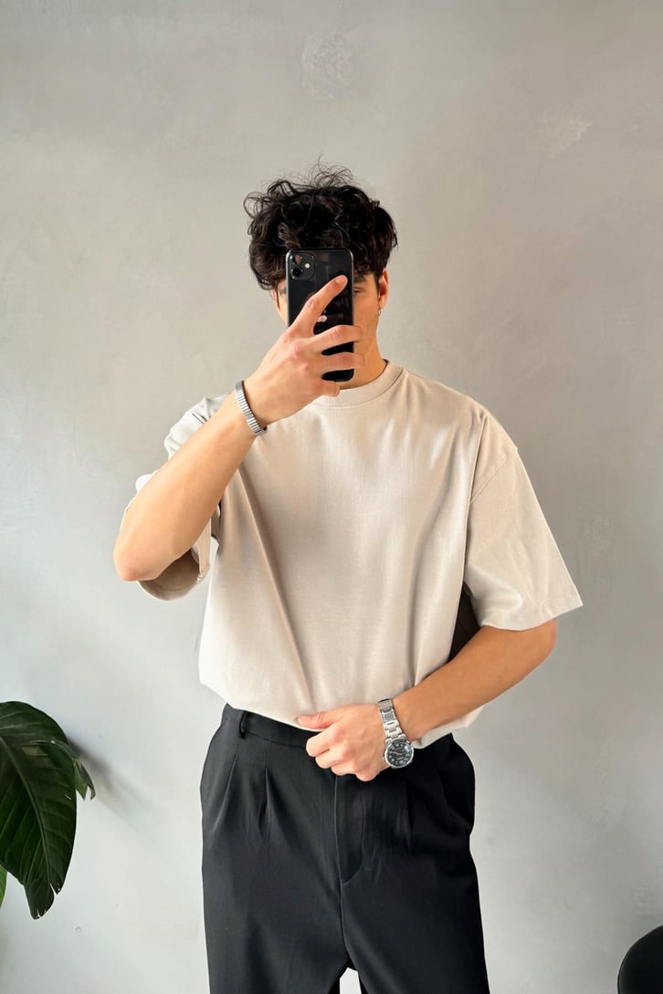 Flaw Atelier Basic Oversize Tişört