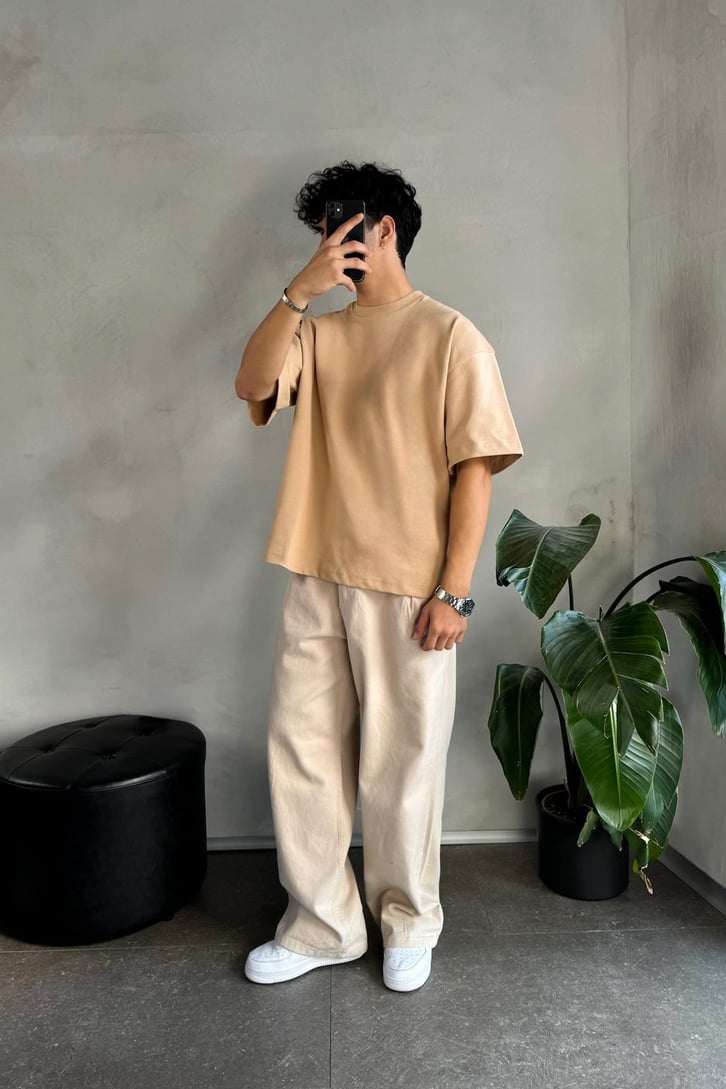 Flaw Atelier Basic Oversize Tişört