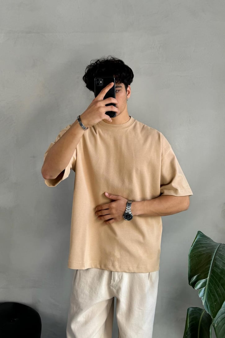 Flaw Atelier Basic Oversize Tişört