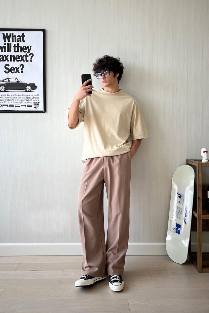 Flaw Atelier Basic Oversize Tişört