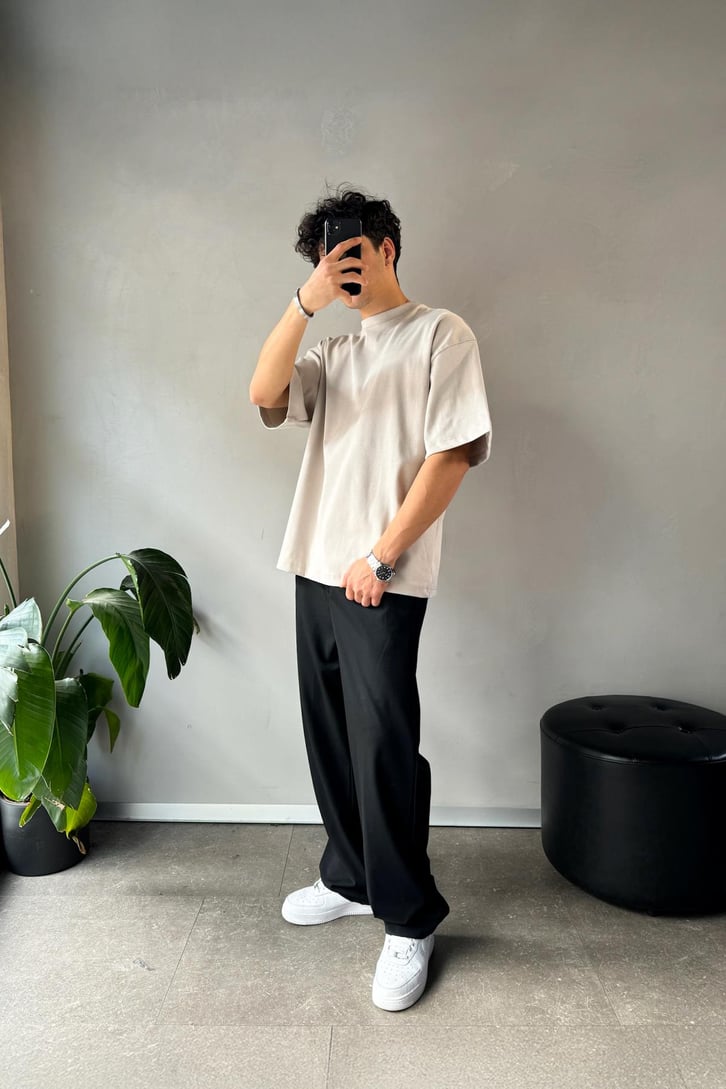 Flaw Atelier Basic Oversize Tişört
