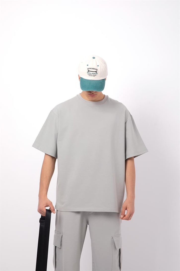 Flaw Atelier Basic Premium Buz Gri Eşofman Takımı