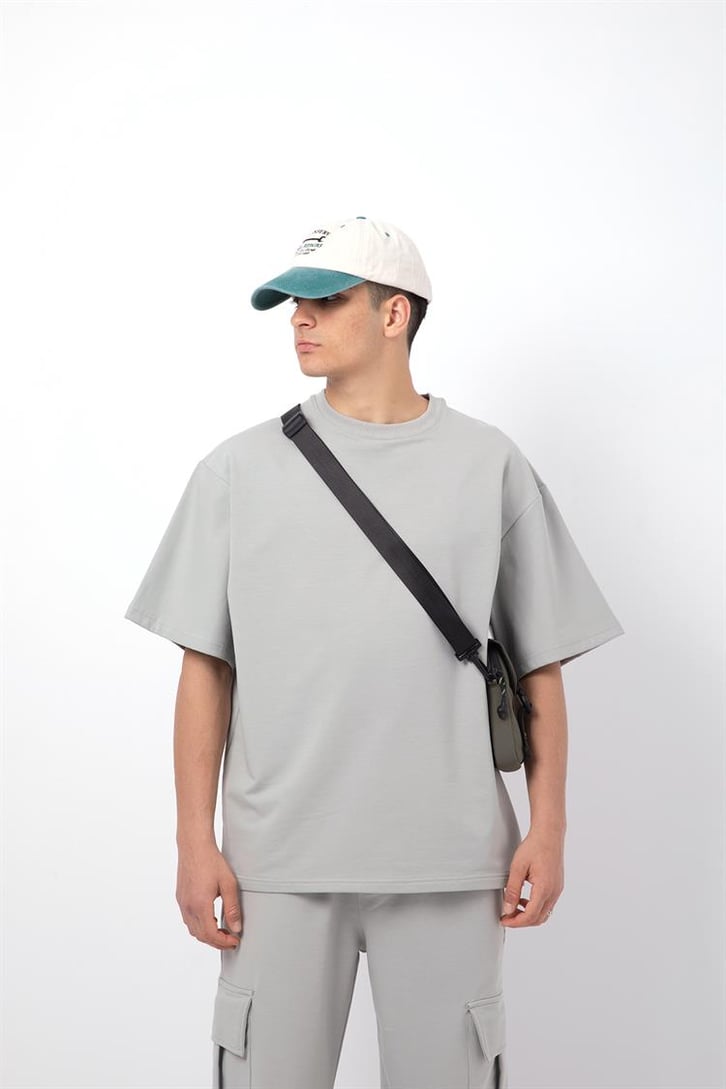 Flaw Atelier Basic Premium Buz Gri Eşofman Takımı