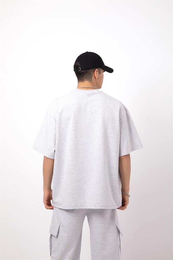 Flaw Atelier Basic Premium Gri Eşofman Takımı