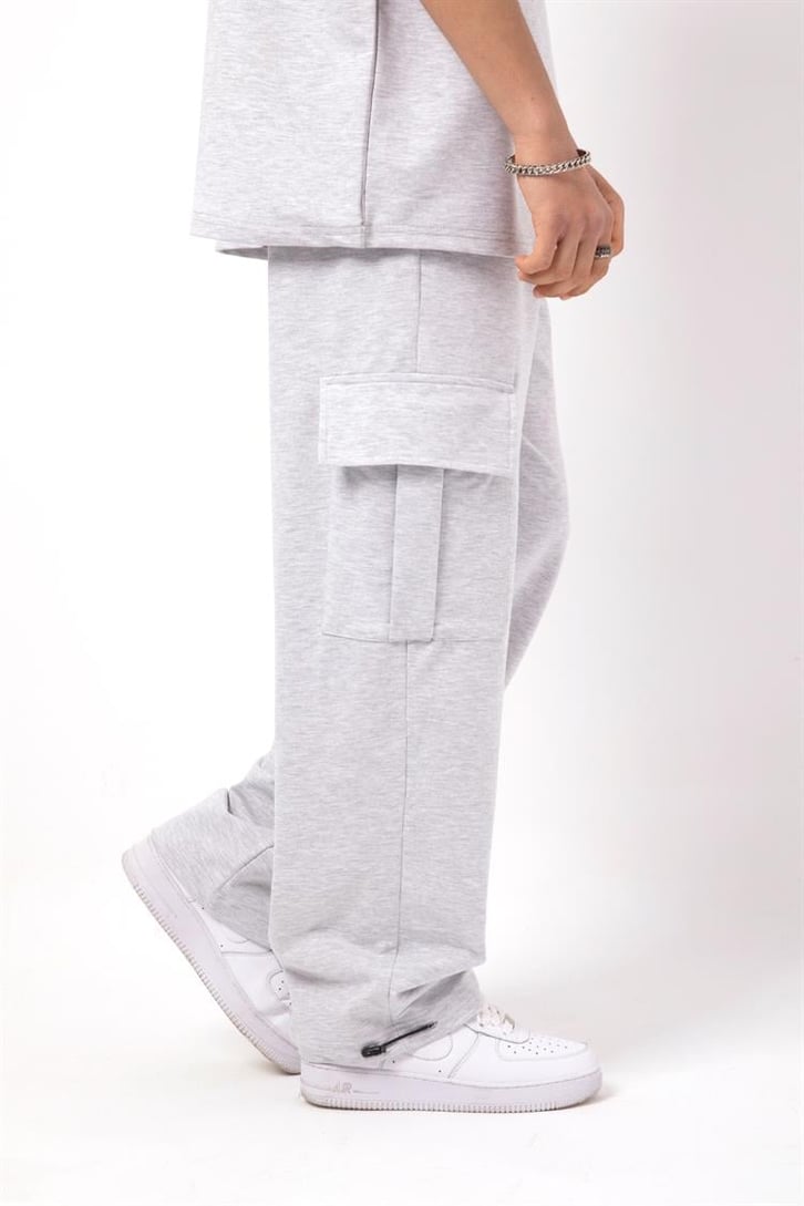 Flaw Atelier Basic Premium Gri Eşofman Takımı