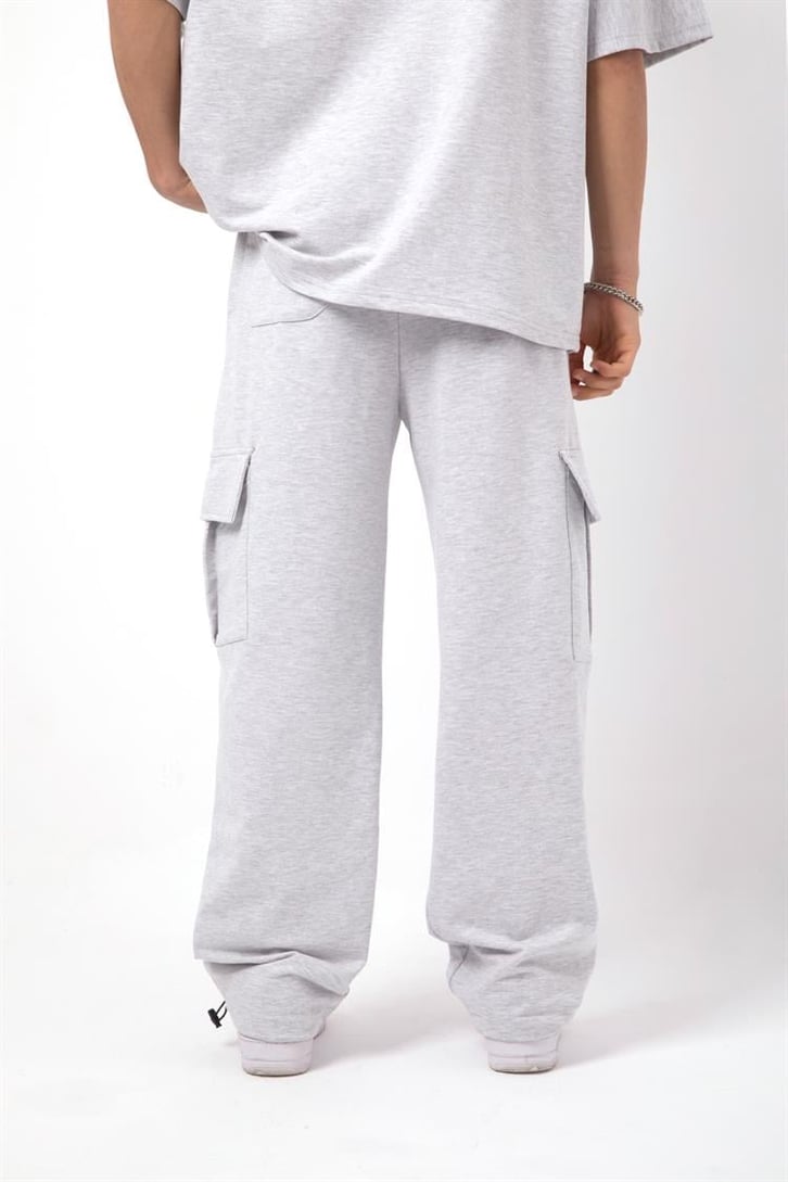 Flaw Atelier Basic Premium Gri Eşofman Takımı