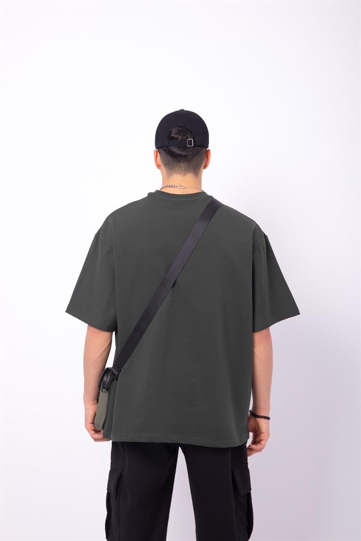 Flaw Atelier Basic Premium Haki-Siyah Eşofman Takımı
