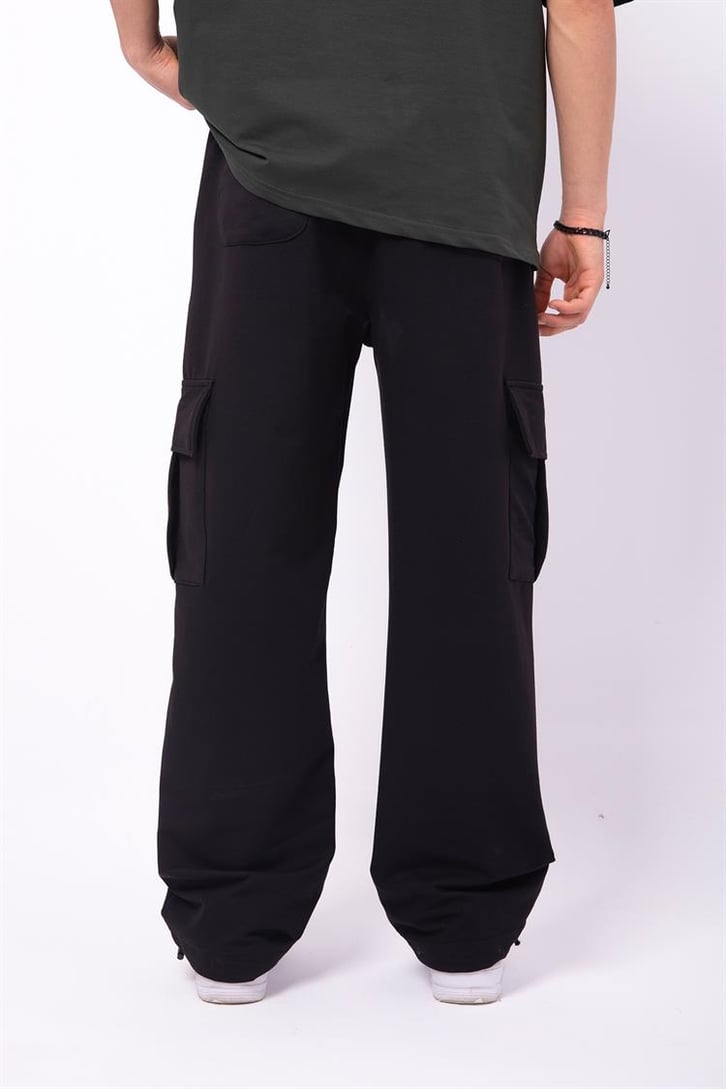 Flaw Atelier Basic Premium Haki-Siyah Eşofman Takımı