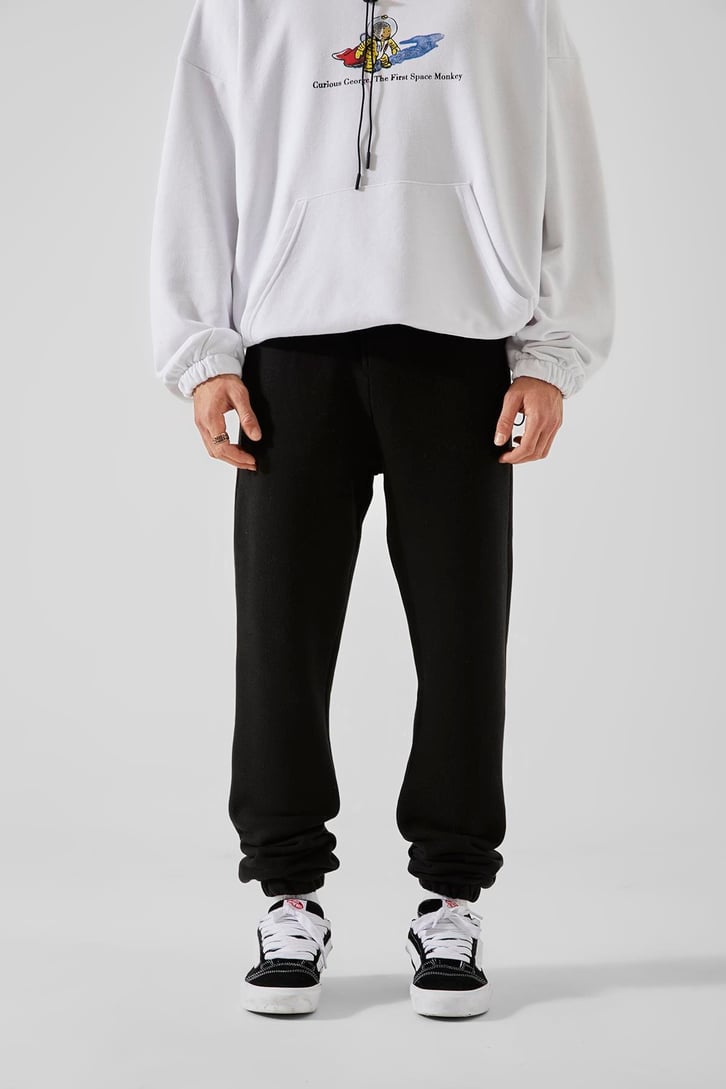 Flaw Atelier Basic Siyah Jogger Eşofman Altı