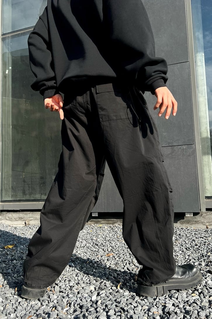 Flaw Atelier Bel Lastikli Paraşüt Kumaş Pantolon
