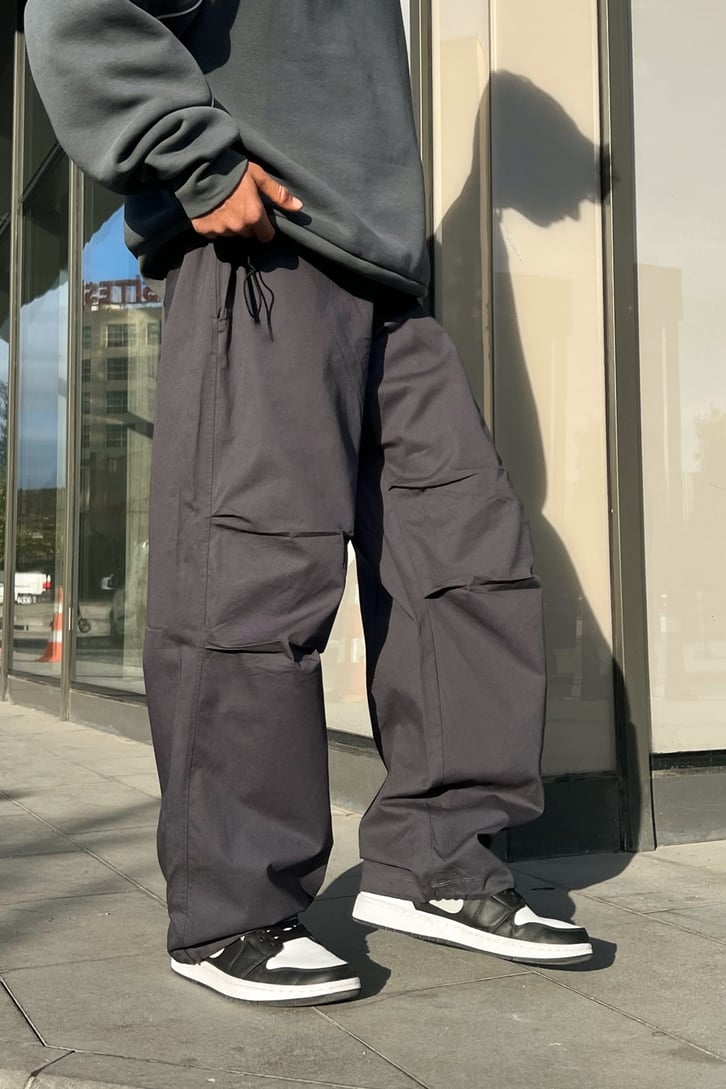 Flaw Atelier Bel Lastikli Paraşüt Kumaş Pantolon